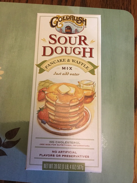 Goldrush sourdough pancake and waffle mix