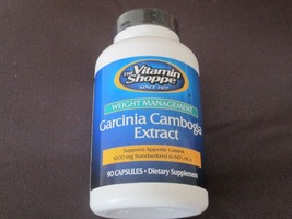 Vitamin Shoppe Garcinia Cambogia extract