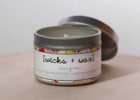 Wicks + Wax Artisan Candle