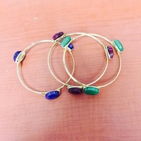 Golden Tote Bangle Set