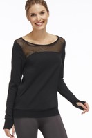 Fabletics Weston pullover in black size medium new with tags attached SOLD OUT