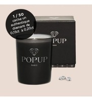 Popup candle 1 in 50 contains a diamond!
