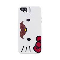 Hello Kitty Moustache iPhone 5 Case