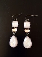 Violet earrings