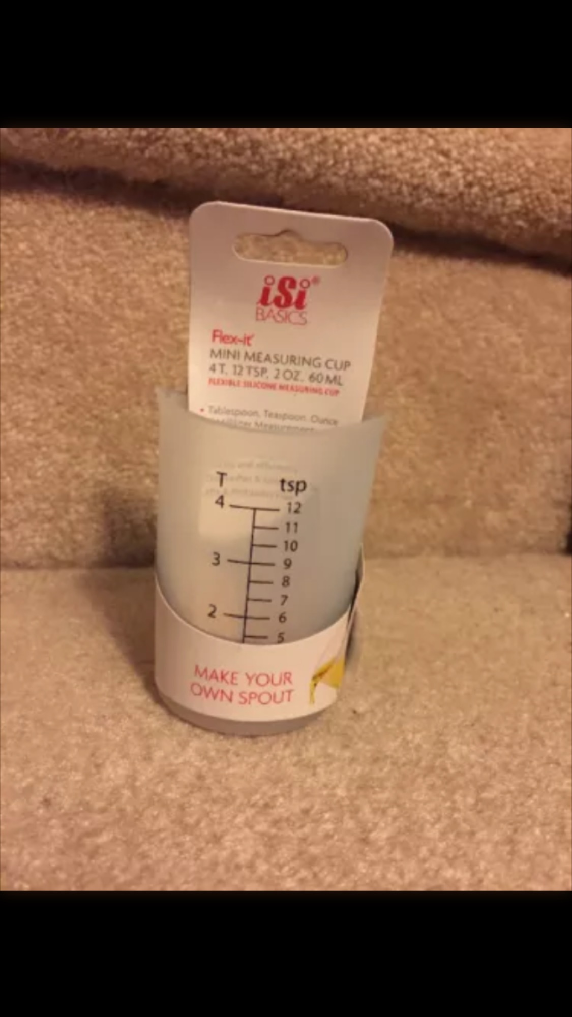 ISi flex it silicone mini measuring cup 60ml