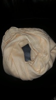 Her fashion box march scarf in cream