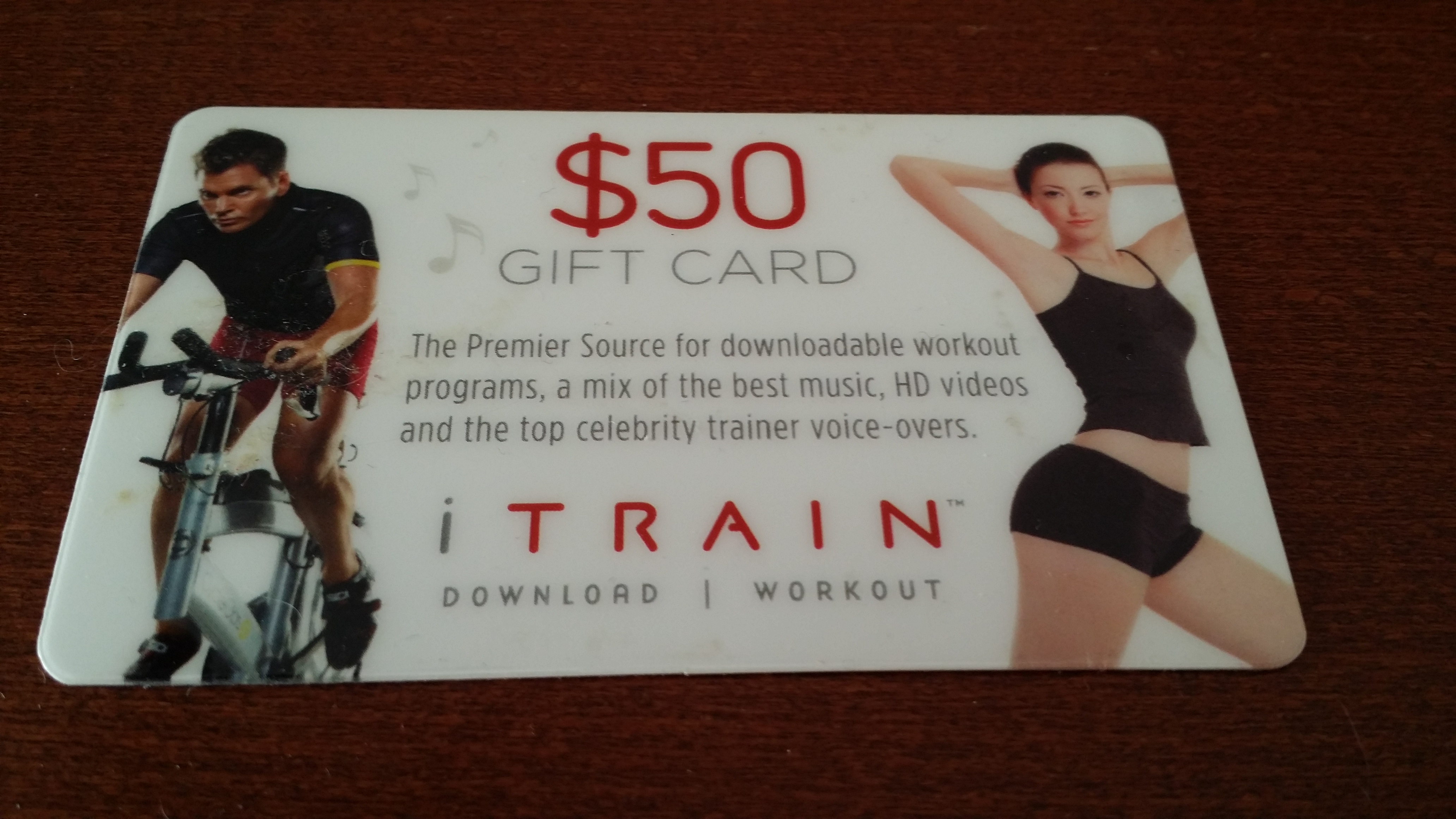 $50 iTrain Gift Card