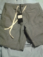 bateman shorts grey