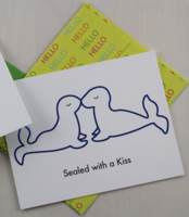 Sealed With a Kiss Card