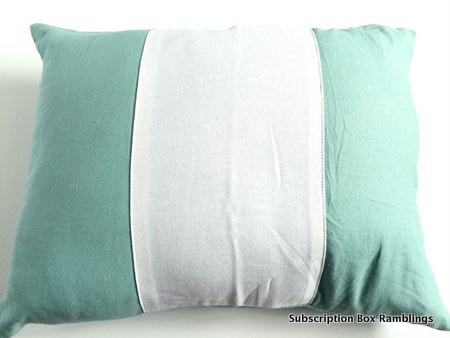 Olio Studio Aqua Stripe Pillow