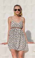 Oat and Fawn Dress