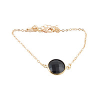 Emery Brave Bracelet - Black Stone
