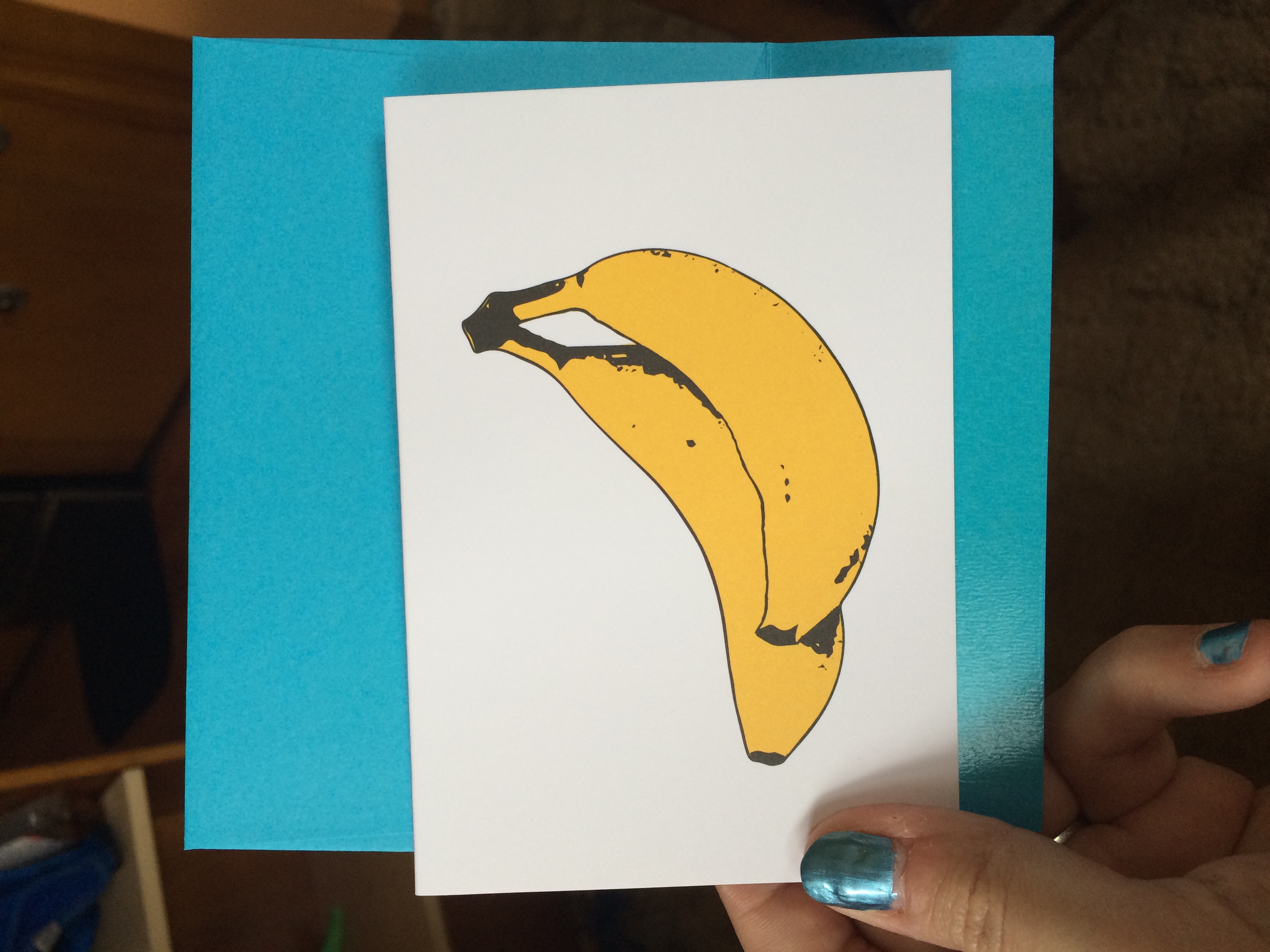 We're two of a kind(banana card)