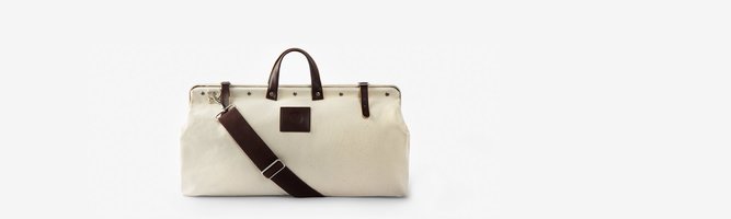 Weekender Bag form Bespoke in cream
