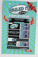 Nailed It! Nail Wraps- Purple & Teal