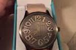 Vianova Tan Canvas Strap Watch