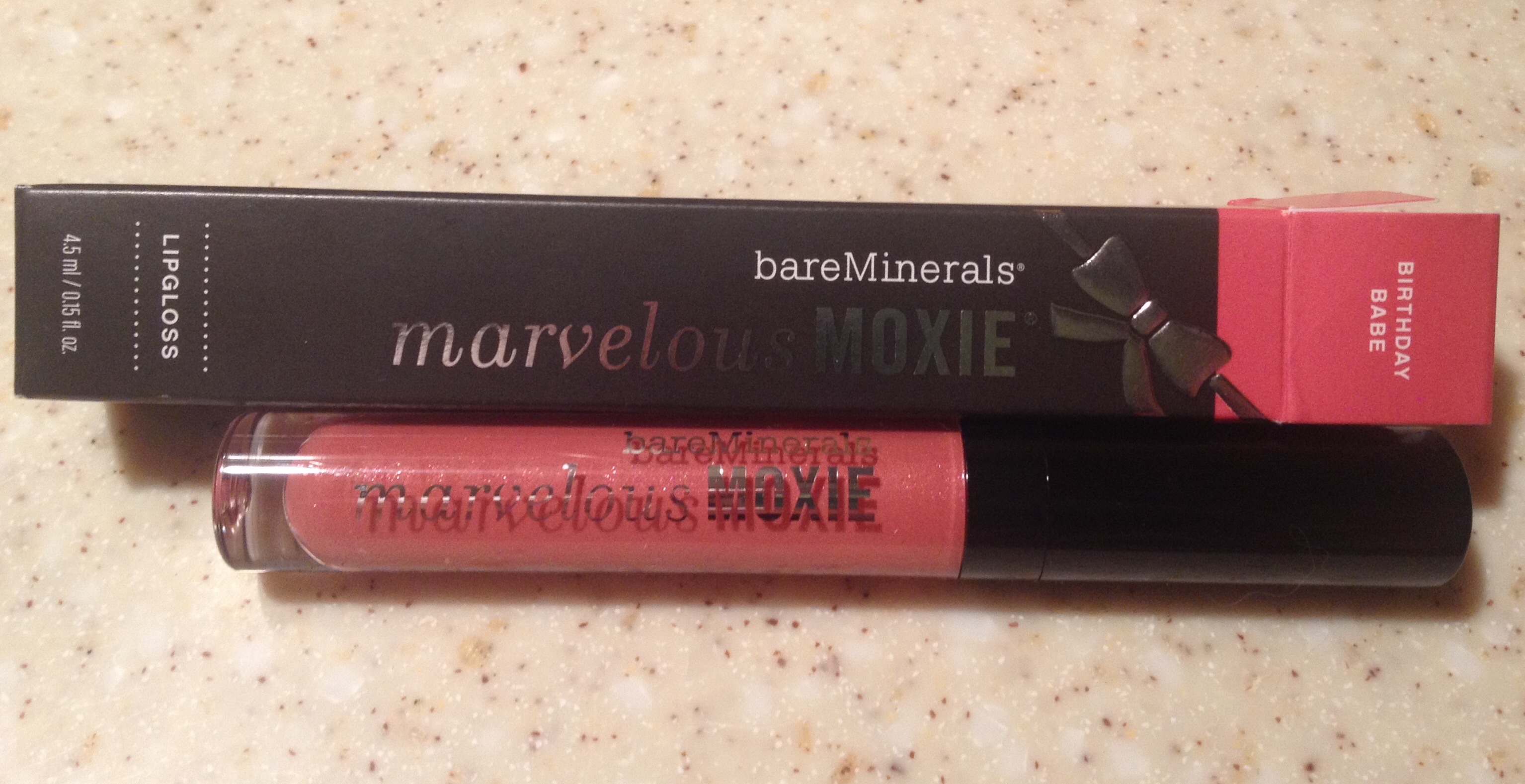 marvelous Moxie lip gloss in Birthday Babe