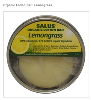 Salus Organic Lotion Bar: Lemongrass