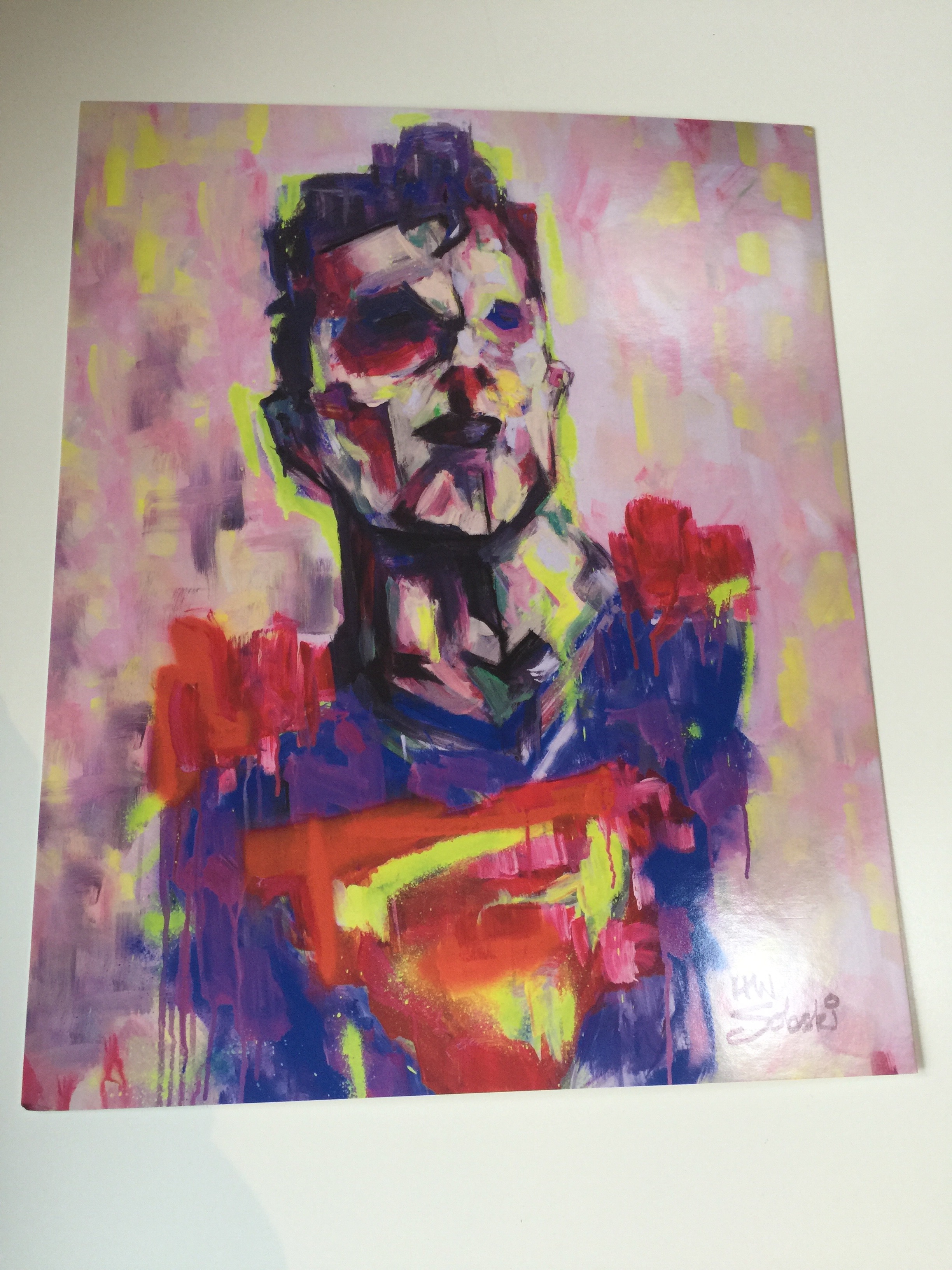 8X10 Han Soloski Superman 'Lone Survivor' print