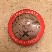 Loot Crate April 2015 button Fantasy