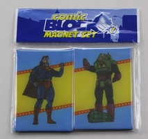Exclusive Comic Block magnets - Superman / Lex Luthor