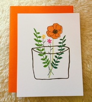 Just Because card & envelope