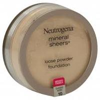 Neutrogena Minerals Sheers loose powder foundation in "classic ivory 10"