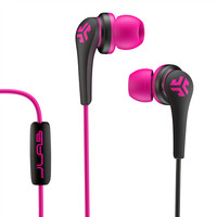 Core Custom Fit Earbuds - Pink/Black