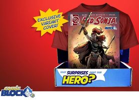 Red Sonja #1 Comic Block Variant