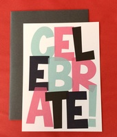 CELEBRATE! card & envelope