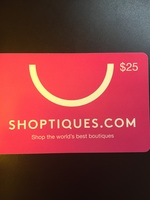 Shoptiques.com $25 gift card