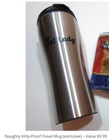 Naughty Kitty-Proof Travel Mug