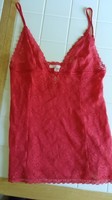 Very Sexy Red Cut Out Lace Chemise
