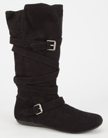 Report Footwear Black Boots - Size 10
