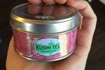 Kusmi tin the vert a la rose tea