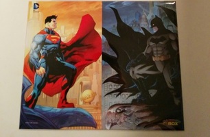 Superman & Batman Art Print