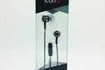IconQ - Altos Earbuds with Microphone - Black - QE20