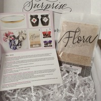 Flora bodycare all natural "vanilla + coconut" body scrub