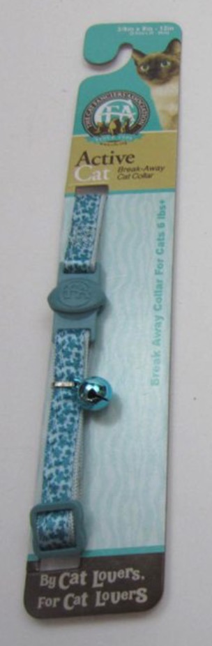 Cat Fanciers Association Active Cat Break Away Collar