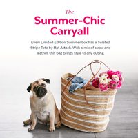 Twisted Stripe Tote from Hat Attack RV $95